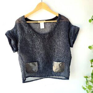 Chloe Black Top, Size 4